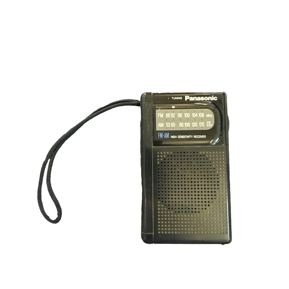 PANASONIC Handheld FM-AM High Sensitivity Tuner Radio Model No. RF-501 Works